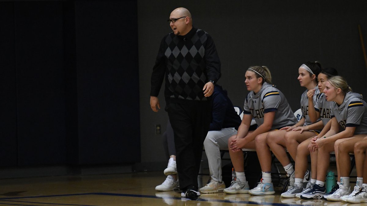 ClarkeAthletics's tweet photo. Congratulations to @CoachHocking on his 1st victory as a head coach!

9 years in the making!

#ClarkePride https://t.co/bTNd2CXFCf
