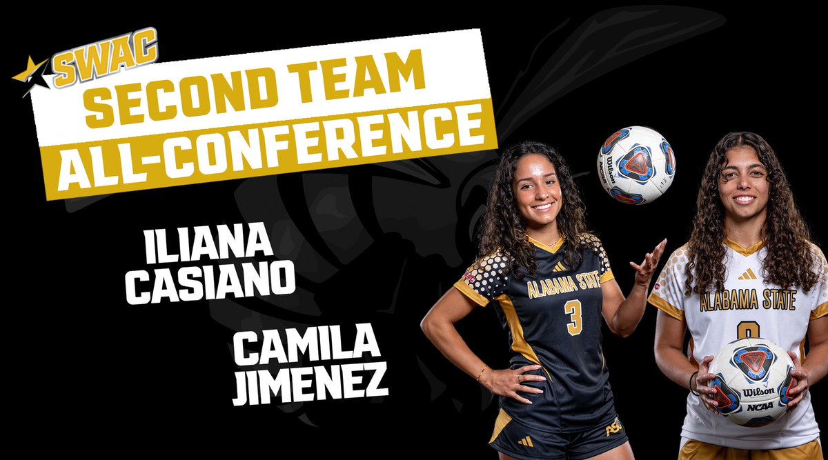 BamaStateSports's tweet photo. Congrats are in order for a pair of @BamaStateWSC student-athletes
#SWARMAS1 https://t.co/IHnekPdwCk
