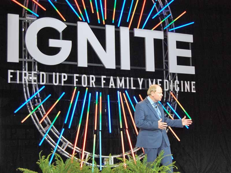 In eight days I went from the US House of Representatives in Washington DC to the AAFP FMX main stage in Chicago spreading the gospel of Family Medicine.