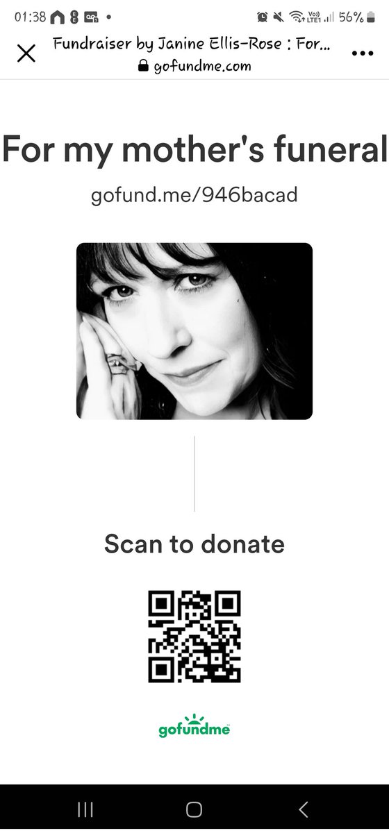 As many of you know, my mum is dying of ovarian cancer.
Sadly, none of us have savings to pay for her funeral and will not be able to find the funds in time. Please donate or share to help us give my mum the funeral she wants and deserves! TIA hugs xx
gofund.me/fdce5ac9