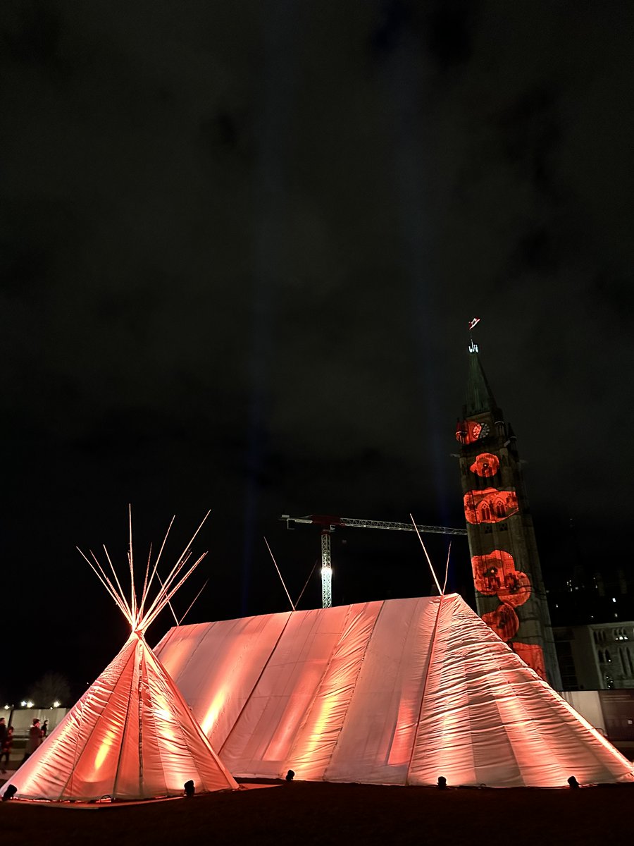 What an incredible night in the shaputuan. Both @valeriecourtois and The Honourable @michele_audette shared their pride and emotions at seeing this vision come to life.