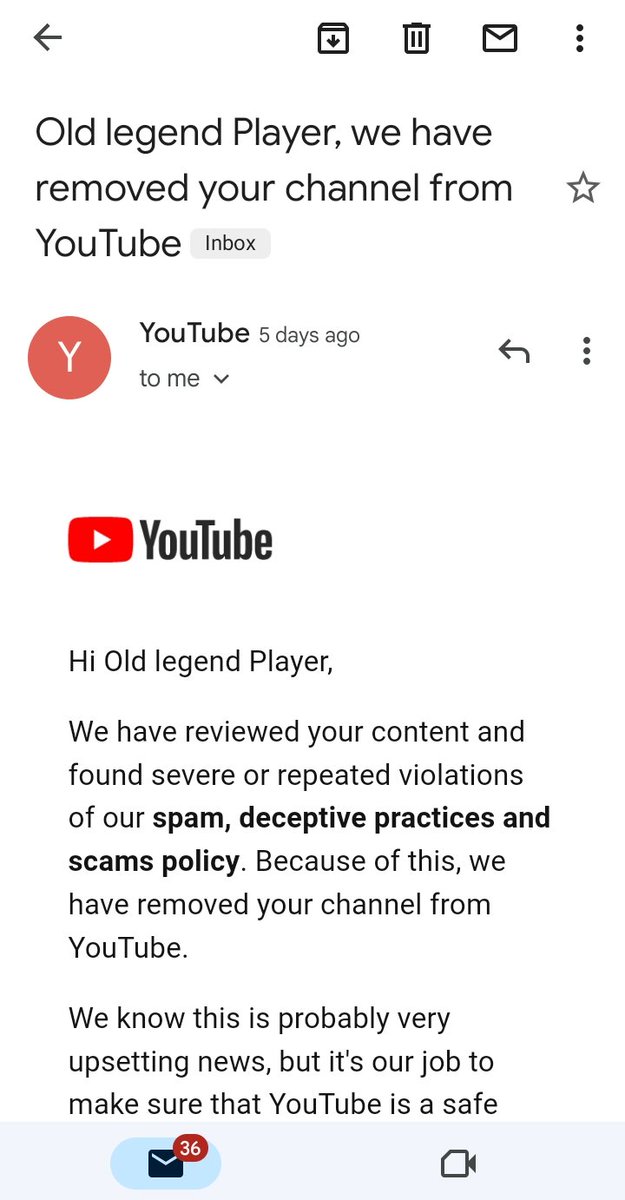 anasedit23's tweet photo. @YouTube
I know every community guideline
Roled by YouTube and  i am sure that there is no Violation of youtube community guidelines.
I think this can be done by mistake.
Please make a again review of it and give me back my suspended account.
Channel URL:-https://t.co/ztsNjJFi1h https://t.co/8kr5bV0JyN