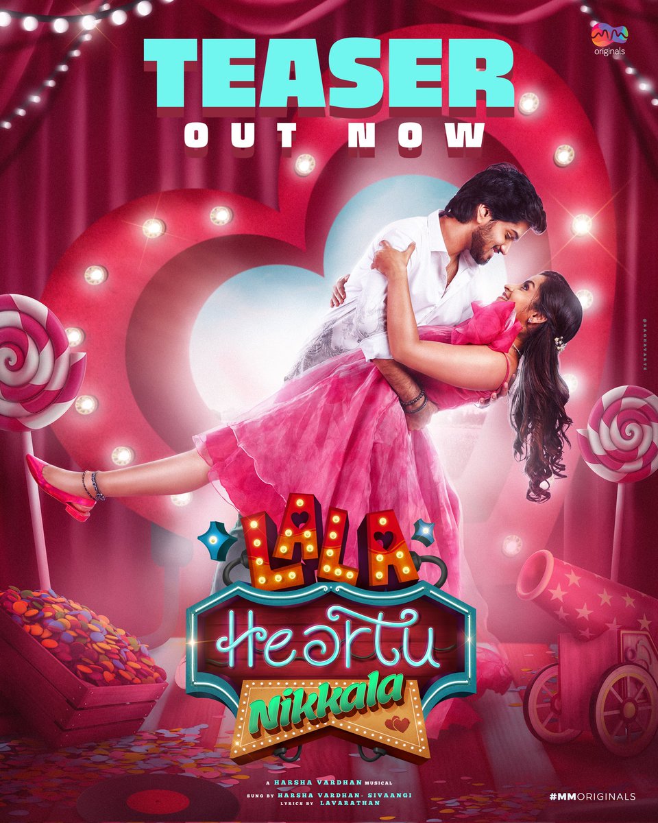 MM Originals (@mmoriginals_) on Twitter photo Heyyy.. makkaleyyy!!!! The teaser for our next MM originals #lalaheartunikkala ,has released .
GO NOW...!!!!!. CLICK THE LINK IN THE BIO TO WATCH IT MAKKALEEEYY 🔥🔥🔥🔥
SongTitle : La La Heartu Nikala
🎹Composed by Harsha Vardhan
🗣️Vocals - Harsha Vardhan and <a href="/sivaangi_k/">Sivaangi Krishnakumar</a> Heyyy.. makkaleyyy!!!! The teaser for our next MM originals #lalaheartunikkala ,has released .
GO NOW...!!!!!. CLICK THE LINK IN THE BIO TO WATCH IT MAKKALEEEYY 🔥🔥🔥🔥
SongTitle : La La Heartu Nikala
🎹Composed by Harsha Vardhan
🗣️Vocals - Harsha Vardhan and <a href="/sivaangi_k/">Sivaangi Krishnakumar</a>