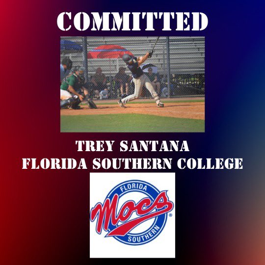 Blessed to announce my commitment to further my athletic and academic career at Florida Southern College. I’d like to thank God, my coaches, and my family for helping me through this journey. <a href="/rrleaton/">Raydon</a> <a href="/DrPerez621/">Daniel Perez</a> <a href="/will_tucker13/">Will Tucker</a> @HCCFL_Baseball #GoMocs