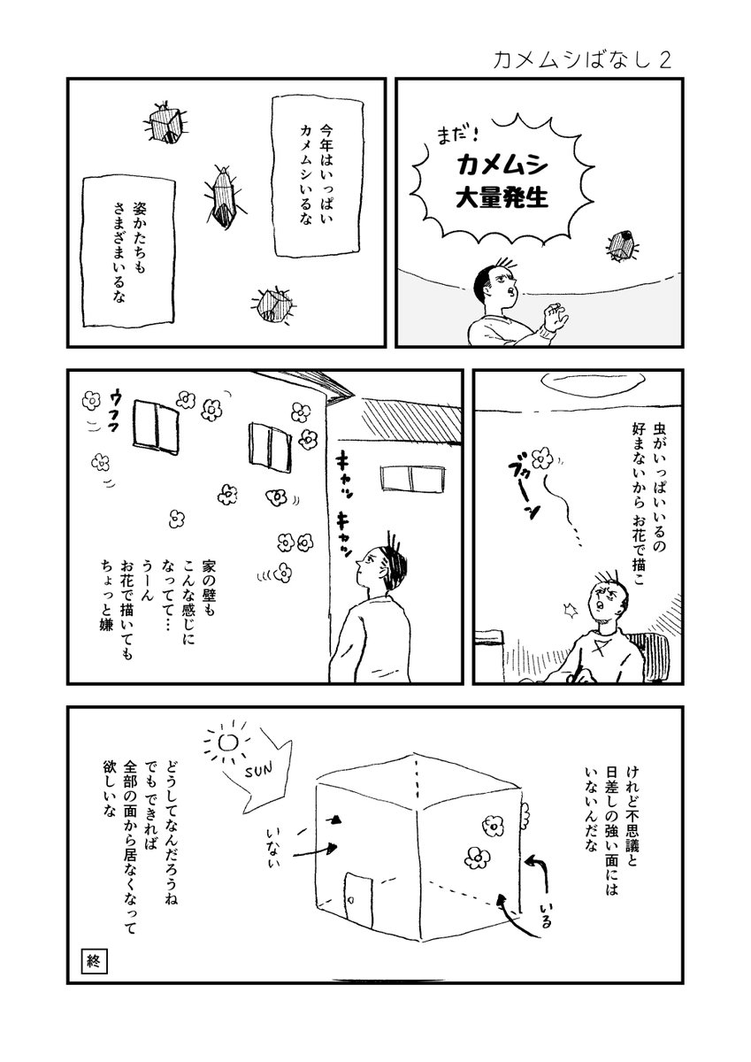 カメムシまだいる話