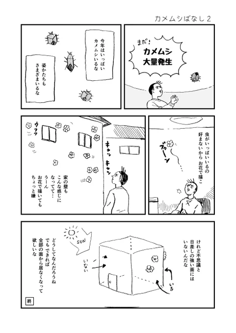 カメムシまだいる話