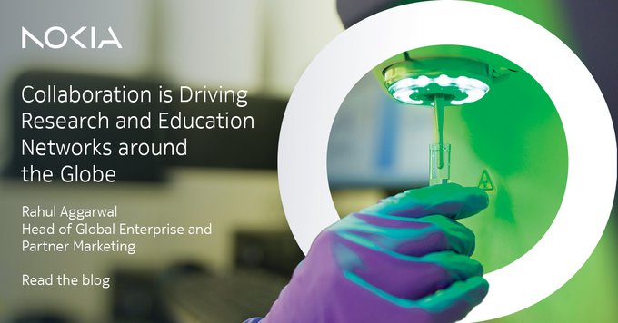 In collaboration with our valued partners, <a href="/Nokia/">Nokia</a> works with #Research &amp; #Education Networks #RENs like <a href="/GEANTnews/">GÉANT (@geant@mstdn.social)</a> in Europe and <a href="/CANARIE_Inc/">CANARIE</a> in North America to deliver petabytes of data for institutions tackling the world's most challenging problems. buff.ly/3rsANoQ