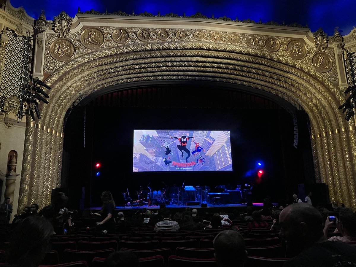 VisajShah's tweet photo. Spider-Man: Into the Spider-Verse in Concert tonight.

Original Music by @DANIELPEMBERTON🙌 https://t.co/ZeTv8oEhD9