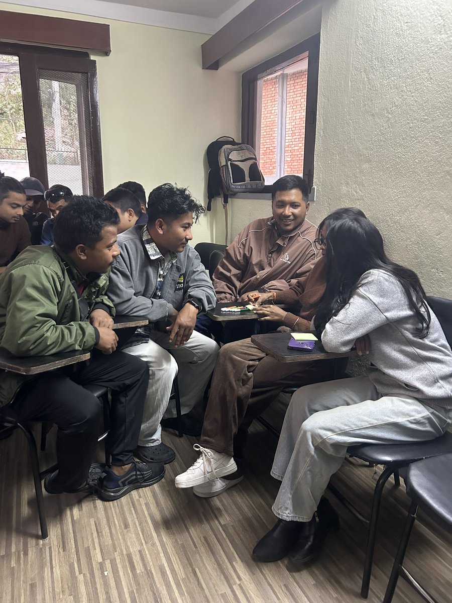 powershiftnp's tweet photo. We had a step forward to Shift The Energy after pre assessment survey with Pick and Drop. This Session with the staff and riders of Pick and Drop pvt ltd was prioritized to make the participants engaged to understand on cause effect of climate change as well as air pollution https://t.co/brMpJf0Rqq