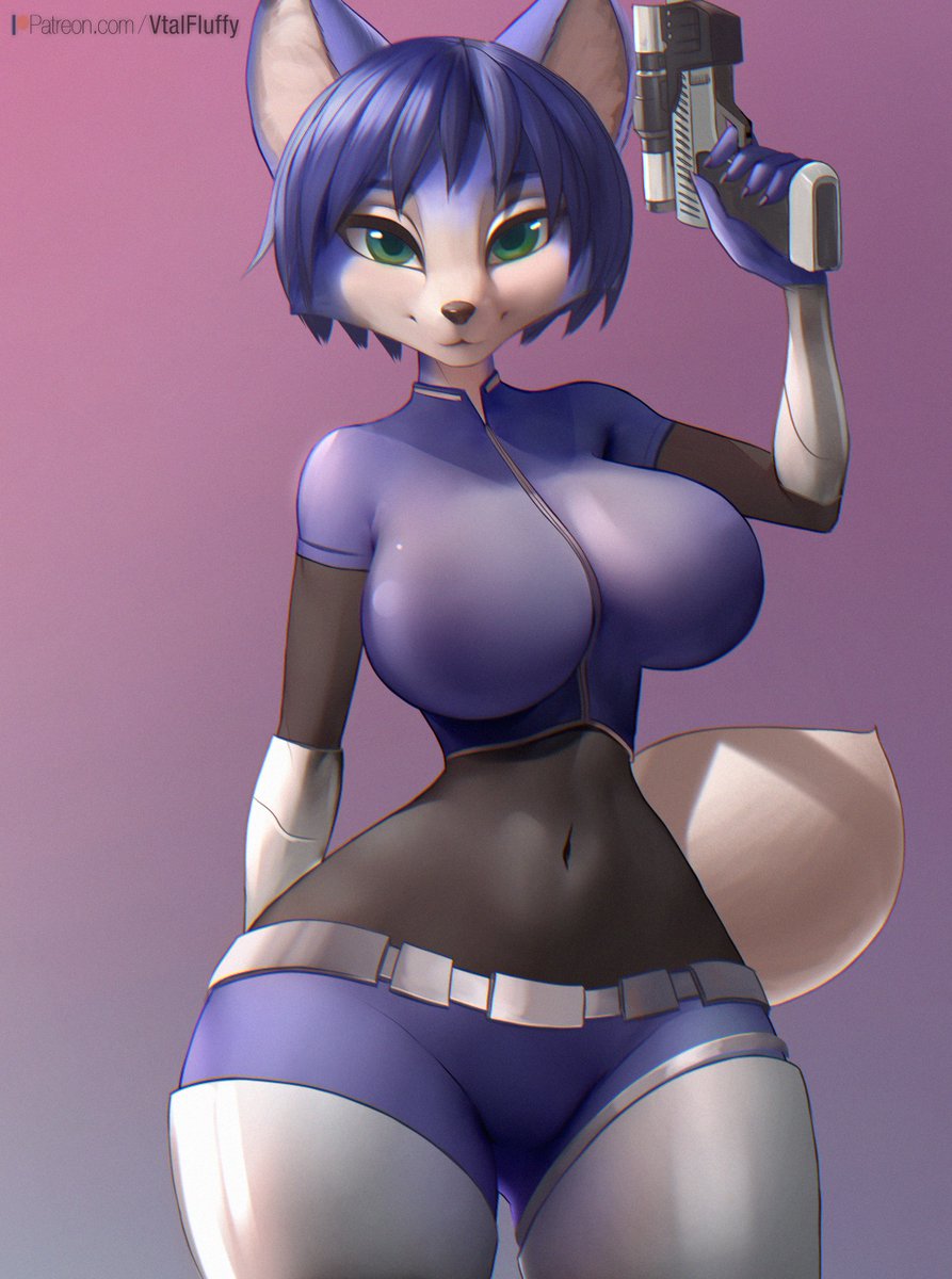 Vtal_SoftCuddles (@vsoftcuddles) on Twitter photo Krystal in a classic joanna dark costume.  UwU  no redhair cuz i dunno  lul
#Krystal #furryart #digitalart #furry Krystal in a classic joanna dark costume.  UwU  no redhair cuz i dunno  lul
#Krystal #furryart #digitalart #furry