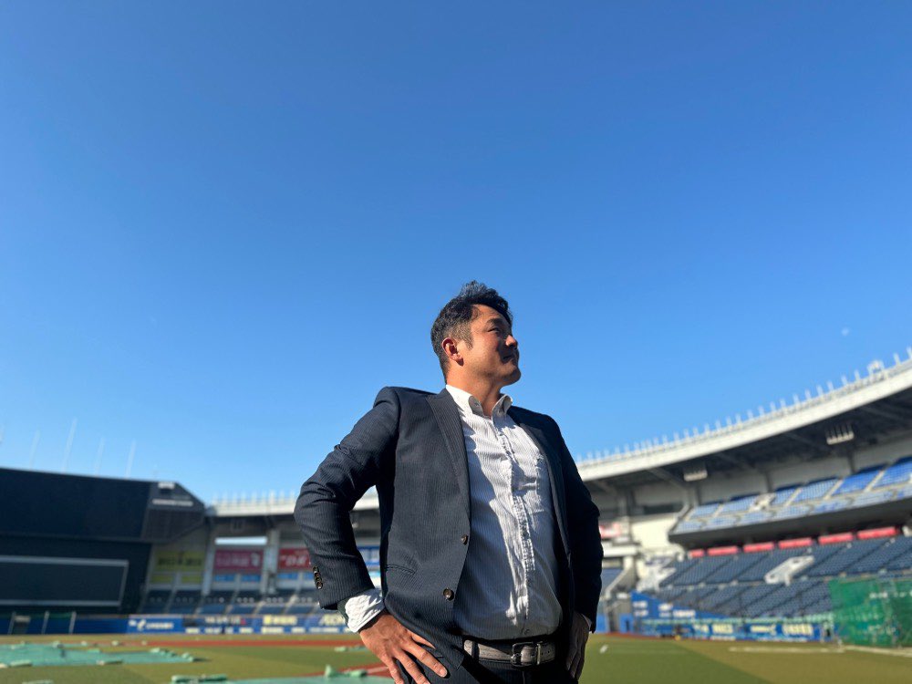 chibalotte_pr's tweet photo. 一昨日　引退を発表した #江村直也 選手。
「ファンの皆さま、日本一の応援を受けながらプレーができたのは最高の思い出です。皆さまのおかげで本当に幸せなプロ野球生活を送ることができました。13年間、ありがとうございました」と江村選手。
#chibalotte #広報 https://t.co/ykBWVW2dlJ