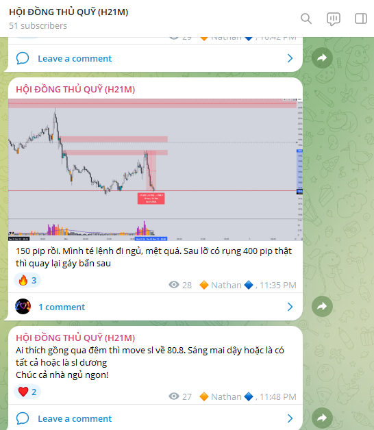 Kèo vàng up trên channel hôm qua đã chạy 150 pip như plan. Mn quan tâm có thể vào xem mình gáy bẩn nhé
---------------
Channel: t.me/hoidongthuquy
Group: t.me/moquang