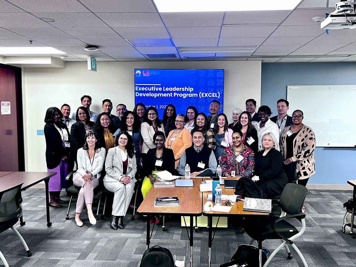 Good institutions know who can do what and where they are, and build bridges to get them to the next step. It is important to find the very best in our district and prepare the next generation of executive leadership. #AcceleratingSuccess