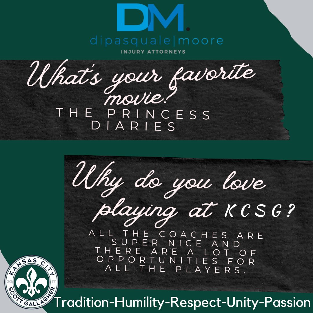 Check out our latest Player Spotlight presented by @dipasqualemoore

Congratulations to Addison Baucom from our 05/06 Elite team. Make sure to swipe left to learn more about Addi.