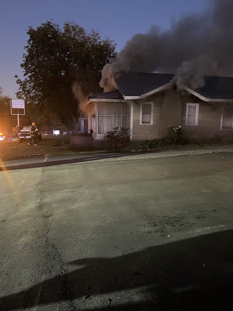 NewHopeFD's tweet photo. ~House Fire~ 5100 blk of Wilkinson Blvd. New Hope, Cramerton, Union Road, &amp; Lowell FD’s were dispatched to smoke coming from a residence. PD units arrived &amp; confirmed a working fire &amp; alerted the occupants. Crews worked to quickly extinguish the fire.#NHfire #smokedetectors https://t.co/FtalyP6cQe