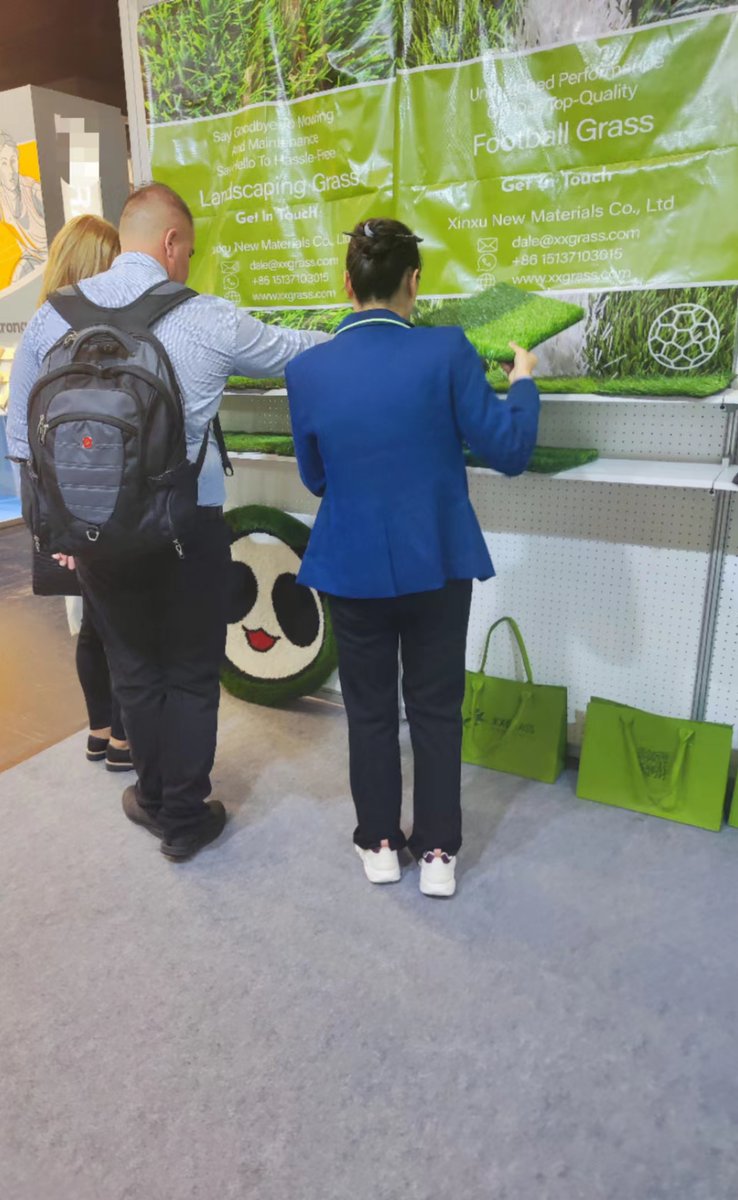 Doolin123's tweet image. Thanks for you guys coming to visit our booth at FSB in Germany!
#artificialgrass #syntheticturf #fakelawn #sportgrass #landscapinggrass
All types of artificial grass can be produced for you!🎉
