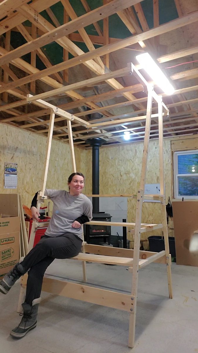 12am and it's time for some food and bed!

Was able to get all tge sanding done this evening, another 3 hours of work but it feels great.

Tomorrow we stain and finished uo ant last needed supports :)