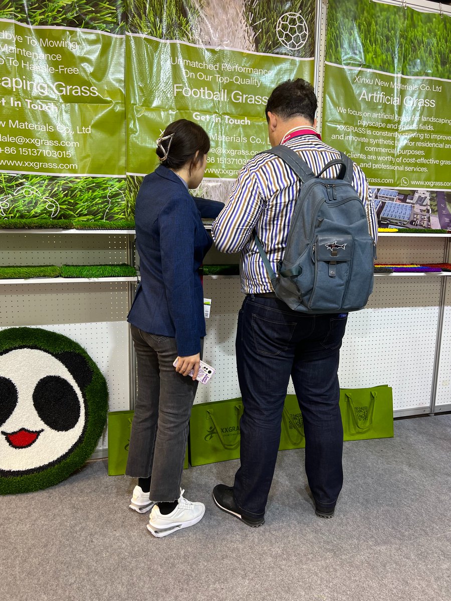 Doolin123's tweet image. Thanks for you guys coming to visit our booth at FSB in Germany!
#artificialgrass #syntheticturf #fakelawn #sportgrass #landscapinggrass
All types of artificial grass can be produced for you!🎉