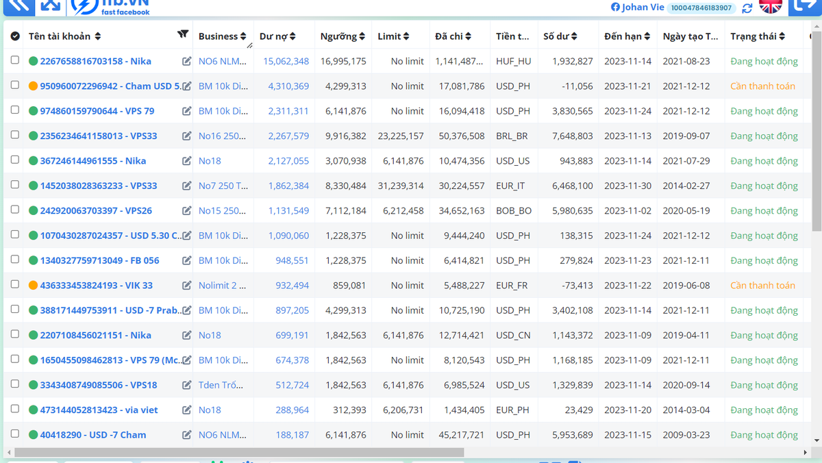 I provide sevice FB ADS
- Rent super strong scan accounts
- Scan limit 250$ , limit 1500$ and scan nolimit 
- Personal account nolimit 
- Personal account limit 250$
- Bm1 limit 250$ , bm 1 nolimit 
- Bm5 limit 250$ , bm 5 nolimit 
- Bm 2500 nolimit
- Bm 2500 limit 250$