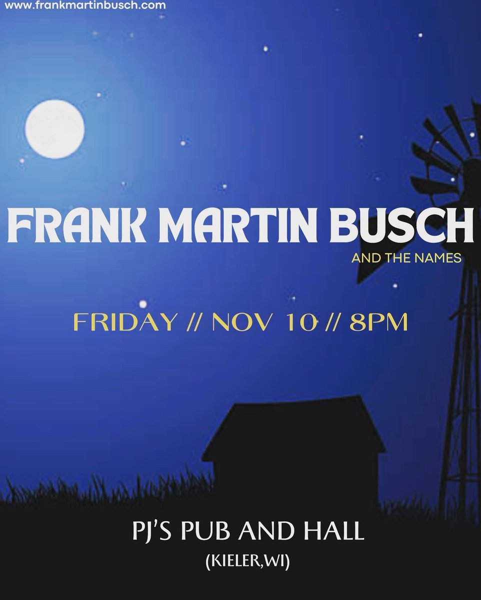 fmbatn1's tweet photo. We've got ourselves a weekend off as we get some new songs ready to share. Be sure to catch us next Friday at @pjspubandhall in Kieler, WI!! #fmbatn #fullmoon #midwestcountrymusic #wisconsincountry #altcountry #reddirt #reddirtcountry https://t.co/PFGwgczA4l