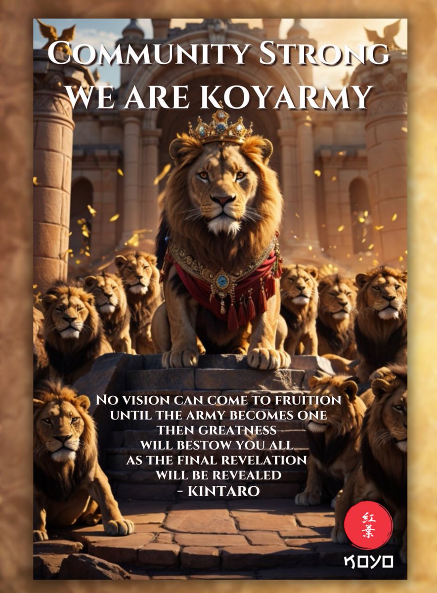 KoyoGrannie's tweet photo. @KoyoYomyOff @KoyoToken #koyoway https://t.co/5JkaFiyRrn