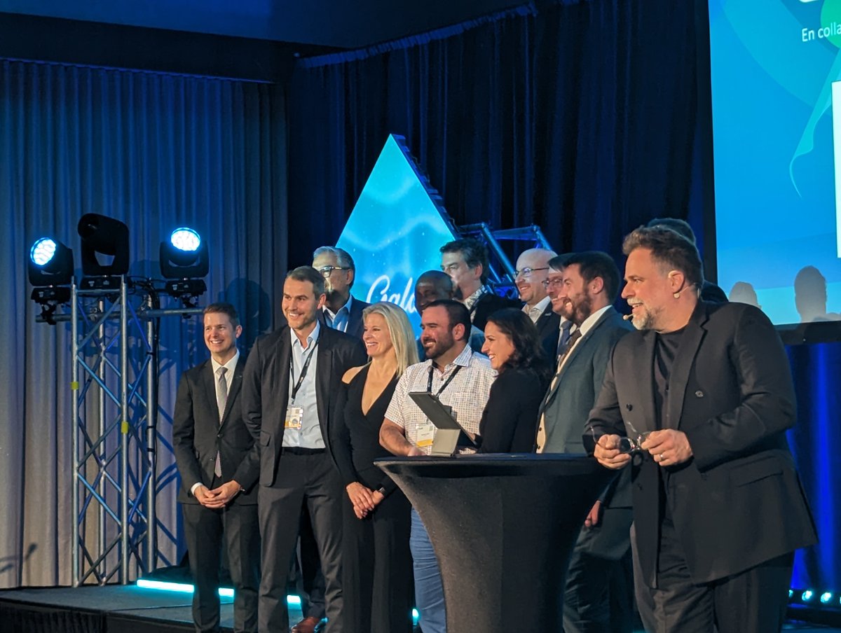 FÉLICITATIONS! Le Prix Reconnaissance Entrepreneur de l'année est remis à Sayona! #GALA #2023Xplor