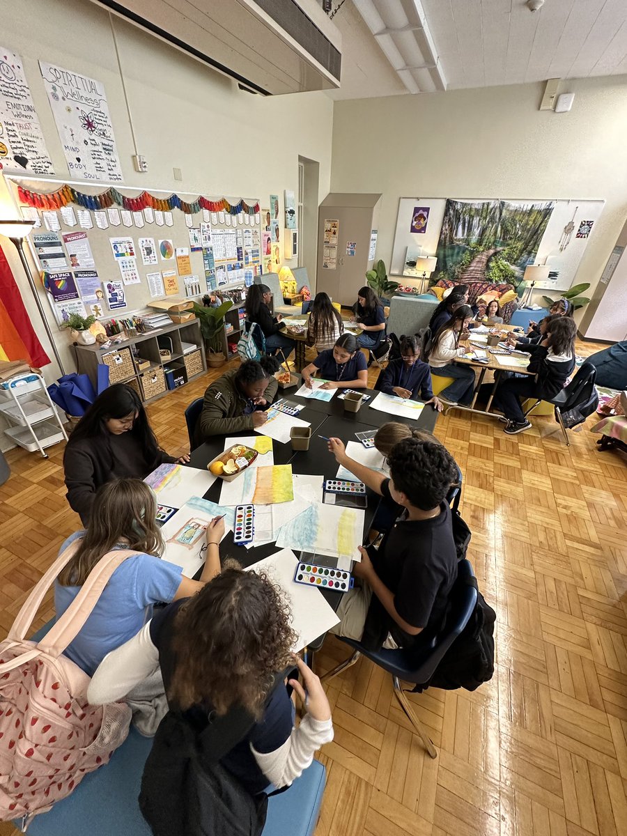 It’s been an amazing week @LindberghStemLB! Check out our lunchtime community building circles and events for students and staff in the Wellness Center. #TogetherWeRise