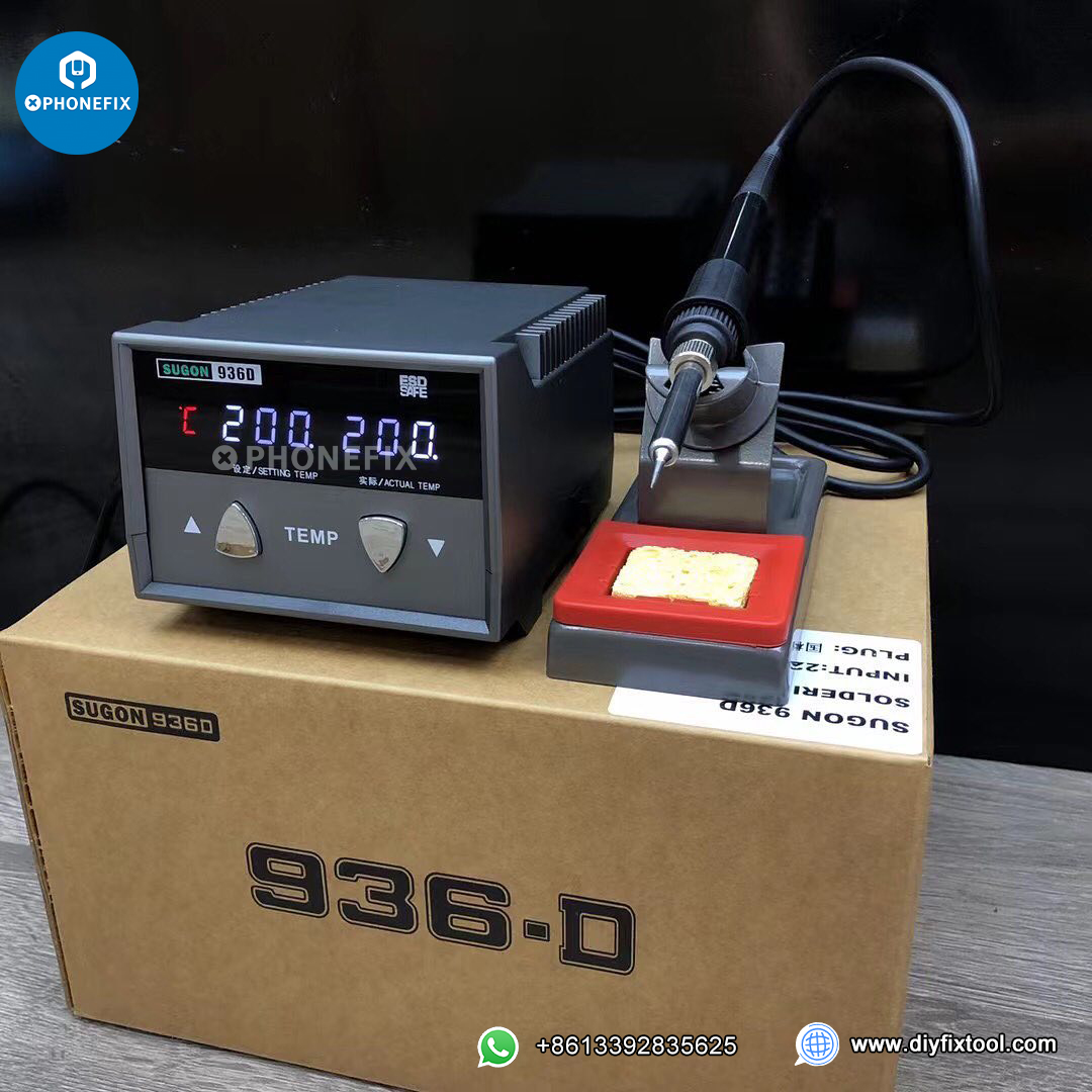 Phoebe94572967's tweet image. SUGON 936D Intelligent Rework Station! 🛠️✨ Experience high-power  performance, digital temperature control, and ultra-fast heating. 

Precise and stable temperature control for BGA chip welding and  motherboard repairs.  
 #SUGON936D #PrecisionReworkStation   #ElectronicsRepair