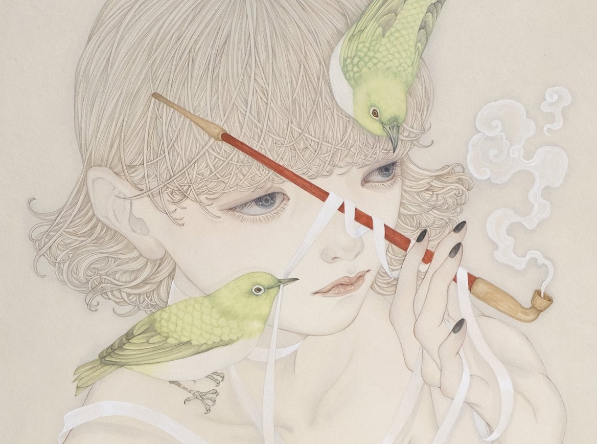 「東京のみうらじろうギャラリーにて個展開催中です! 次の在廊は11/11.12を予」|佐久間友香SAKUMAyukaのイラスト