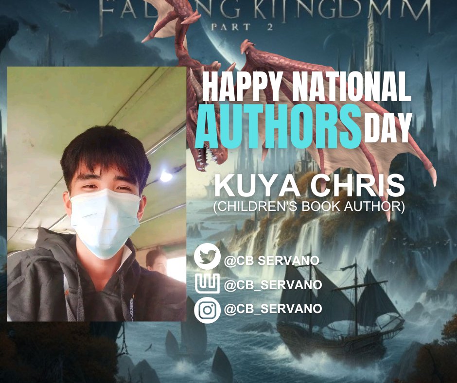 Chris_servano's tweet photo. Happy national author's day sa lahat ng mga manunulat. (1)

©Kuya Chris https://t.co/JJtLvVH3dk