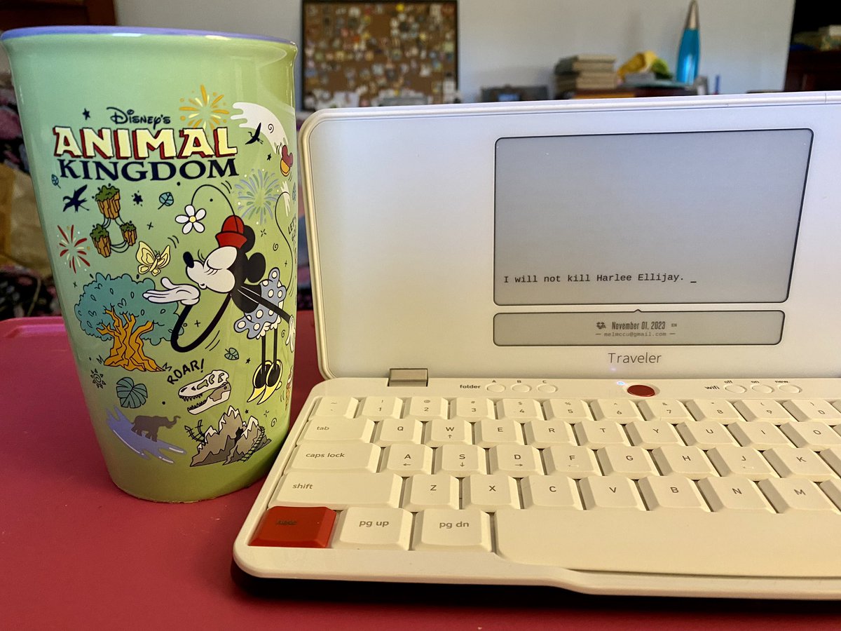 I’m ending Day 1 of <a href="/NaNoWriMo/">NaNoWriMo</a> with 1,804 words. Here’s my opening line! 

#FreewriteNaNo <a href="/thismorningsmug/">This Morning's Mug</a> #cozymystery #amwriting #freewritetraveler