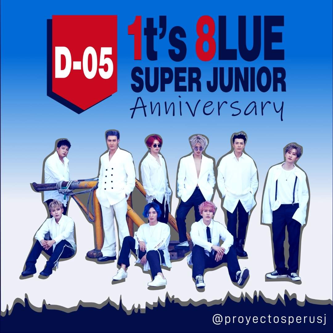 [CONTEO] [D-05]

01.11

¡A solo 5 días del aniversario de #SUPERJUNIOR! 🥳

#ELF, iniciamos noviembre, el mes de SJ 💙

Cuéntanos, ¿qué video de Super Junior es el que siempre reproduces?

#1ts8luetimewithelfperu #1ts8lue #슈퍼주니어 
#18thanniversary