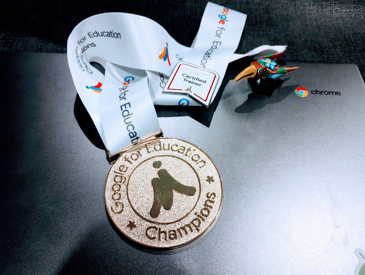 Aún procesando todo lo vivido en el Simposio🥈🇲🇽
#GoogleChampions 
#GoogleEDU
#Alebrijes #CDMex