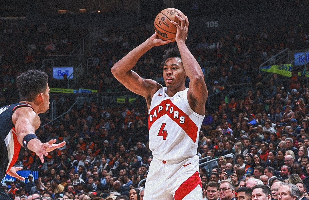 overtimeball's tweet photo. Noche de doble sorpresa! Los Raptors le ganaron 130-111 a los Bucks y los Timberwolves le cortan el invicto al Campeón, venciendo a los Nuggets 110-89... La mejor liga del mundo arranco con todo! 🤩 https://t.co/9tJp0tGzX9