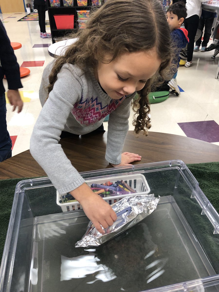 STEMsational_SA's tweet photo. It was a “build a spider trap” and “Creepy Crayon boat testing” kind of day in the @NISDHoffmann STEM lab yesterday! @NISDSTEMLabs https://t.co/23lVpaXqoI