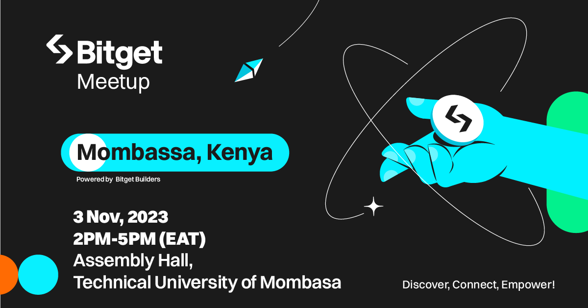BitgetFans_'s tweet photo. Get ready for the debut of the 🌟#Bitget Builder Global Tour in Mombasa, Kenya!
Let's come together and explore the magical allure of digital assets! 🚀🌍💫
#BitgetBuilderGlobalTour #MombasaDebut https://t.co/KczvrYp3qi
