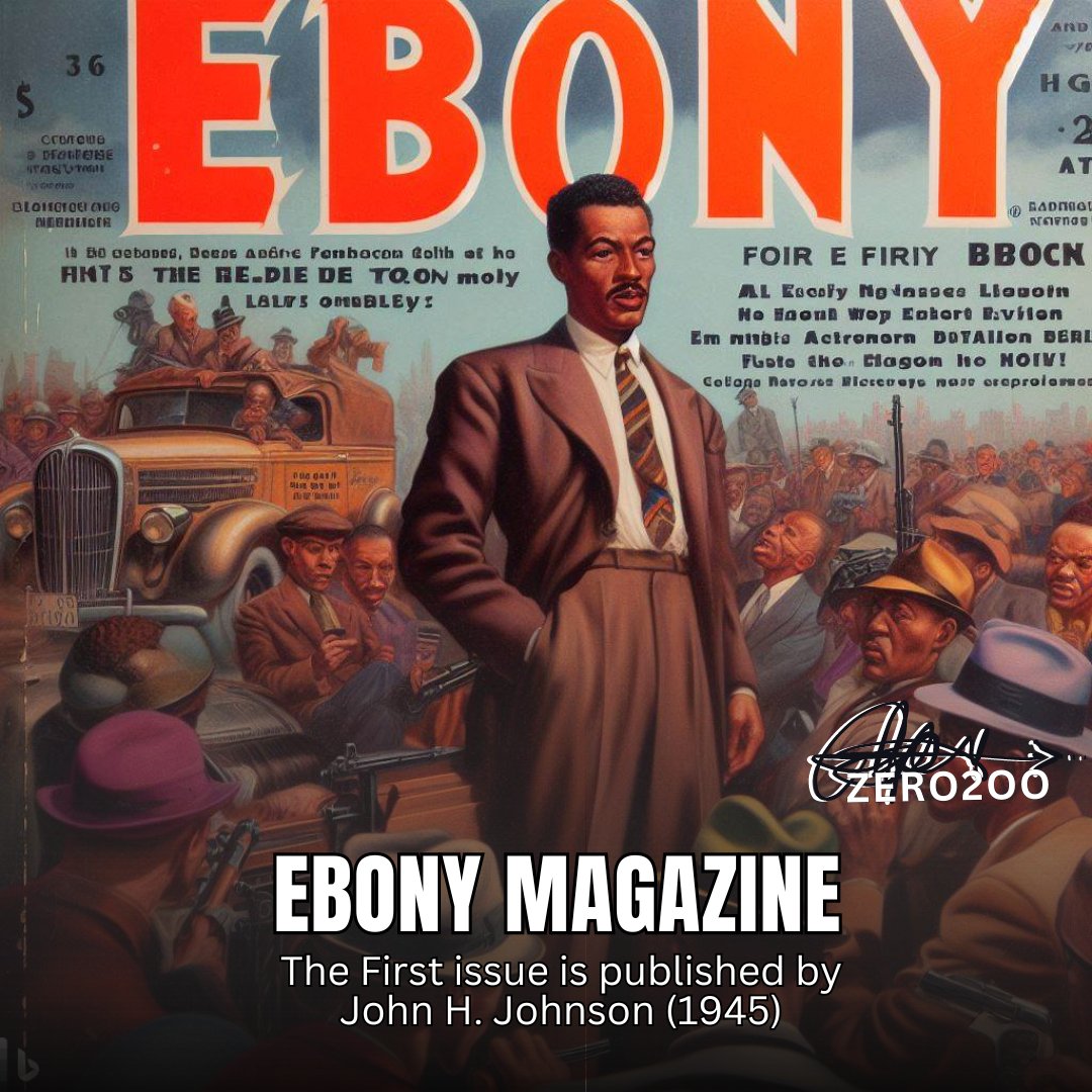 Day 274-For over 75 years, Ebony Magazine has been an iconic source of inspiration, culture, and history for the Black community. Let's celebrate Ebony's enduring legacy and its role in shaping our collective identity. #LegendsInLivingColor #EbonyMagazine