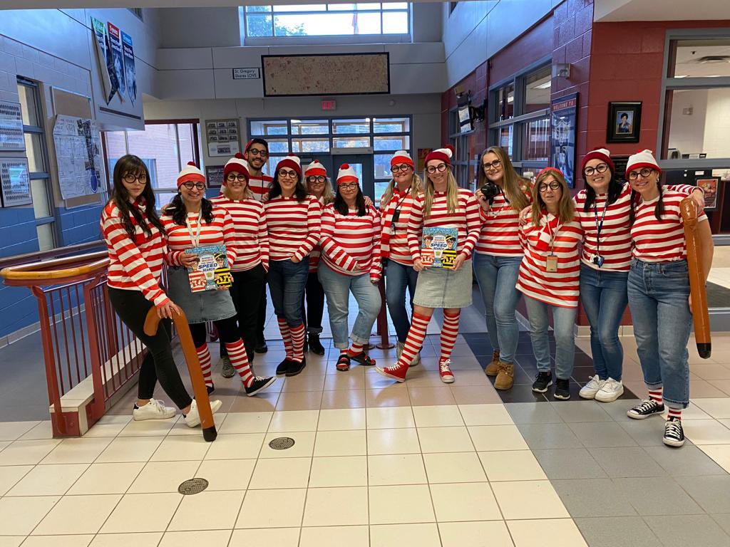 MrsBellissimo's tweet photo. Halloween at @StGregoryCS is always a foolish time 👻
@TCDSB @Markus4Ward2 https://t.co/Ax0RFos6DM