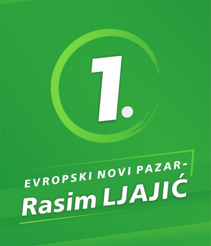 ivanapet02's tweet photo. EVROPSKI NOVI PAZAR - RASIM LJAJIĆ
SDP 1️⃣
Prva predata lista u Srbiji.
#RasimLjajić https://t.co/n13SthiIR6