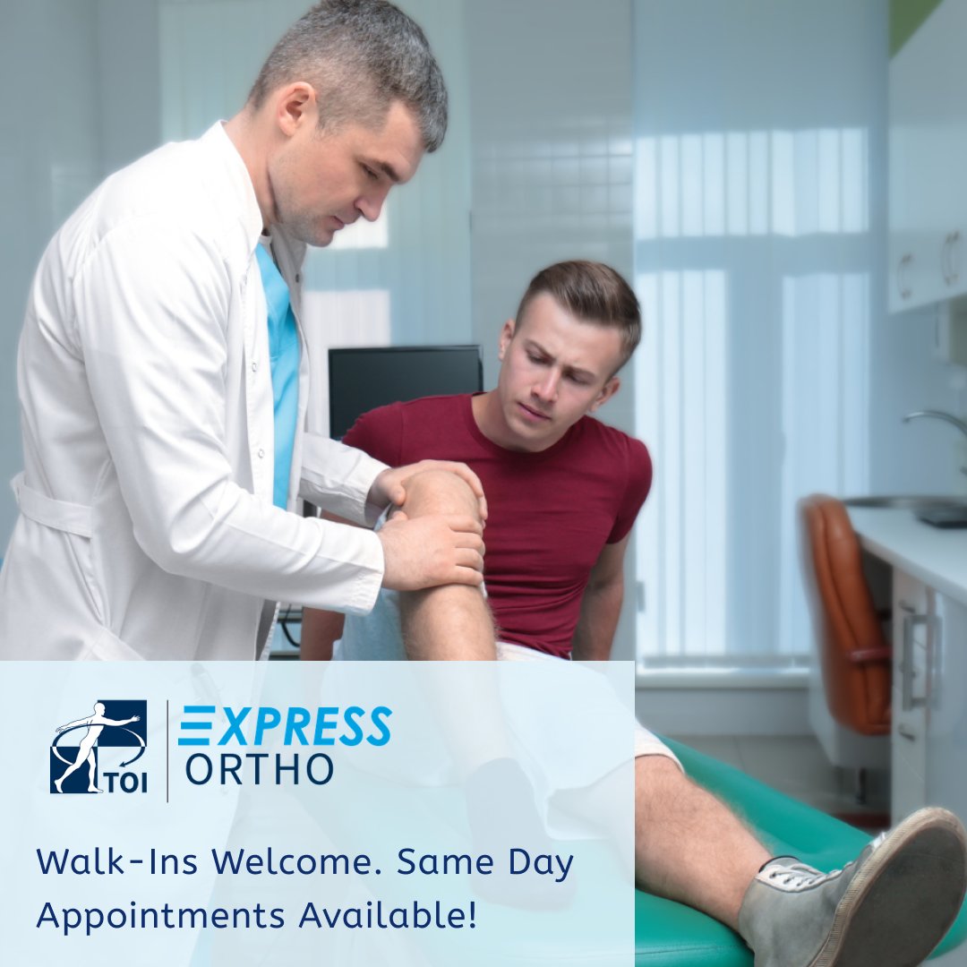 TOIHealth's tweet photo. We understand that injuries and orthopaedic concerns don't always come with a warning. That's why we offer the convenience of same-day appointments at our Express Ortho clinic. 

Learn more: https://t.co/27tKj9yY7b https://t.co/6poRwJI1uT