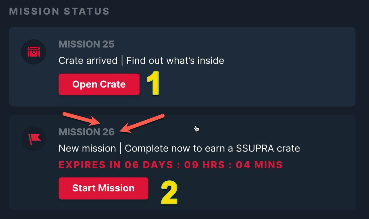 🚀 Update new mission 26 #SupraOracles 🌐

New Mission: supraoracles.com/blastoff?ref=a…

🔍 Q: Which term best describes Supras network that integrates multiple infrastructural and interoperability solutions?
💡 A: IntraLayer

🌙 Q: When Moonshot consensus is integrated into Supras