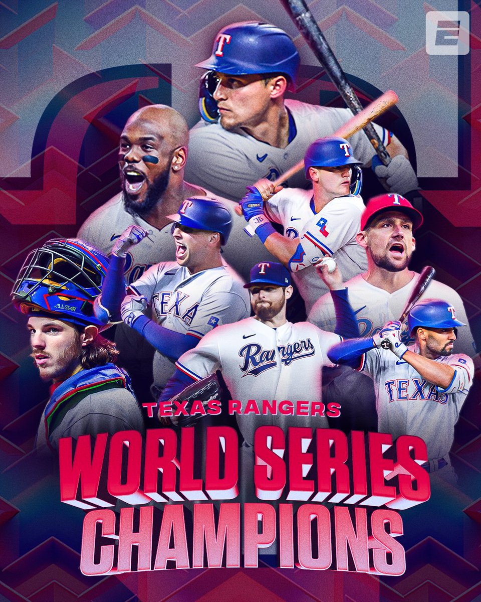 THE WAIT IS OVER 🤠 THE TEXAS RANGERS WIN THE WORLD SERIES FOR THE FIRST TIME EVER‼️