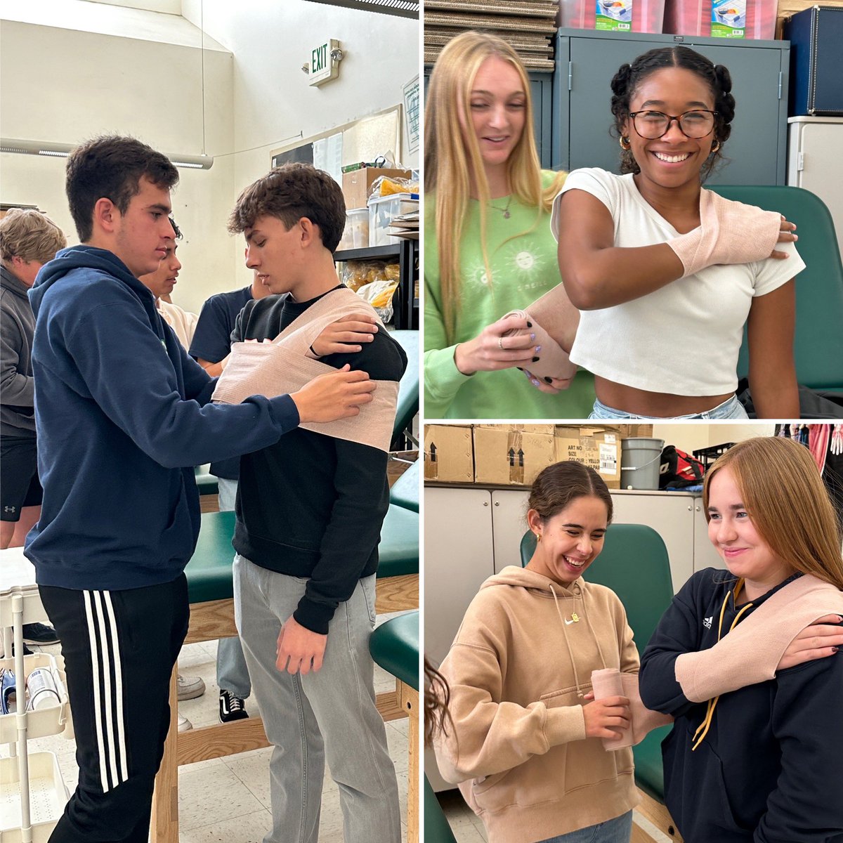jacquiegaebe's tweet photo. Great visit to check out the CTE Pathways at EDHS today!  Students are always super engaged when we make learning relevant!  @KirkShrum @Andre_Pecina @EDHSMinerFamily https://t.co/es9ebxZjU2