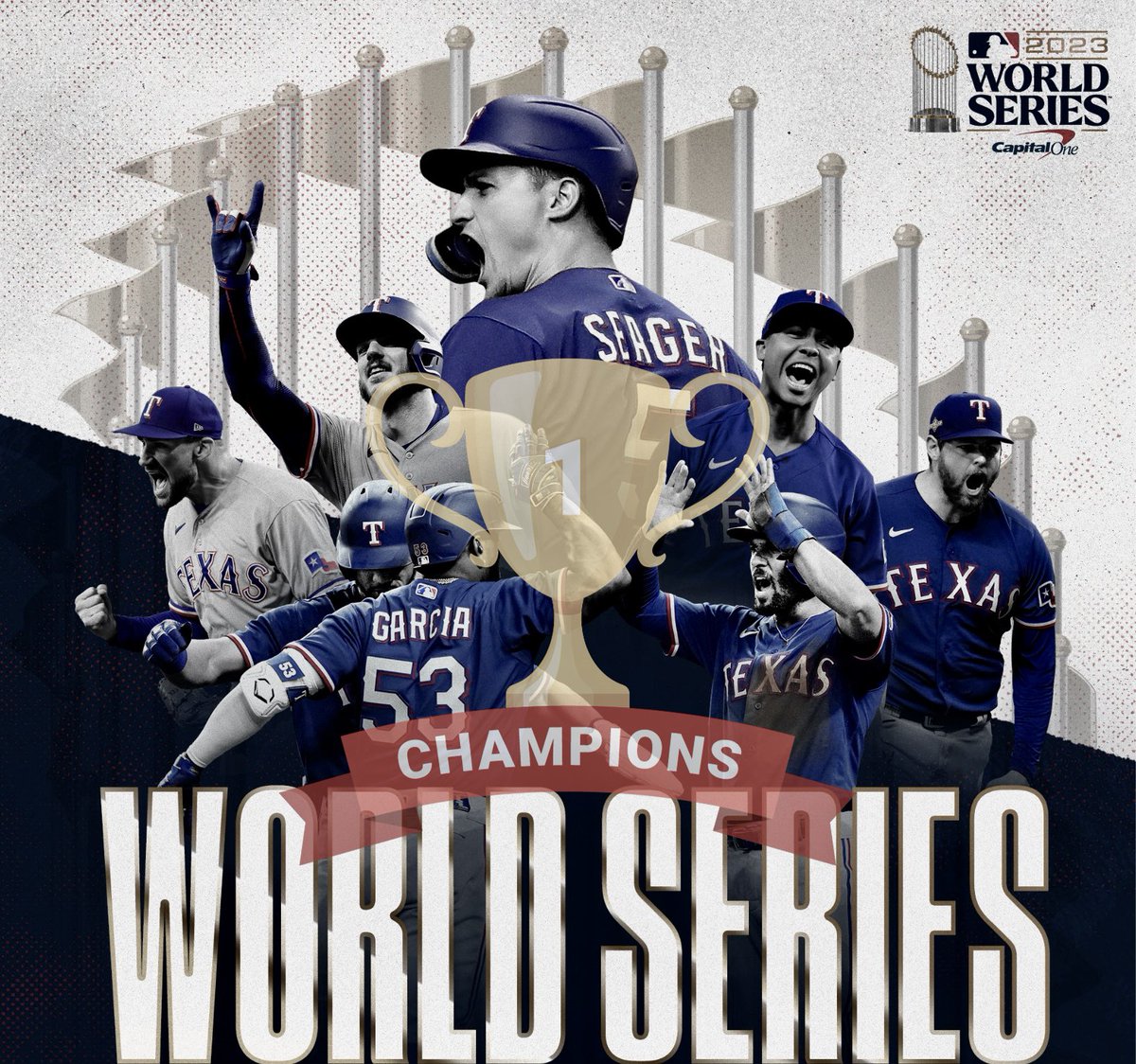 carsforkids1's tweet photo. Congratulations to the Texas @Rangers on their #WorldSeries title tonight! 
We’re proud to be the official car donation program of such a dedicated team! https://t.co/HvJpcg0CNd