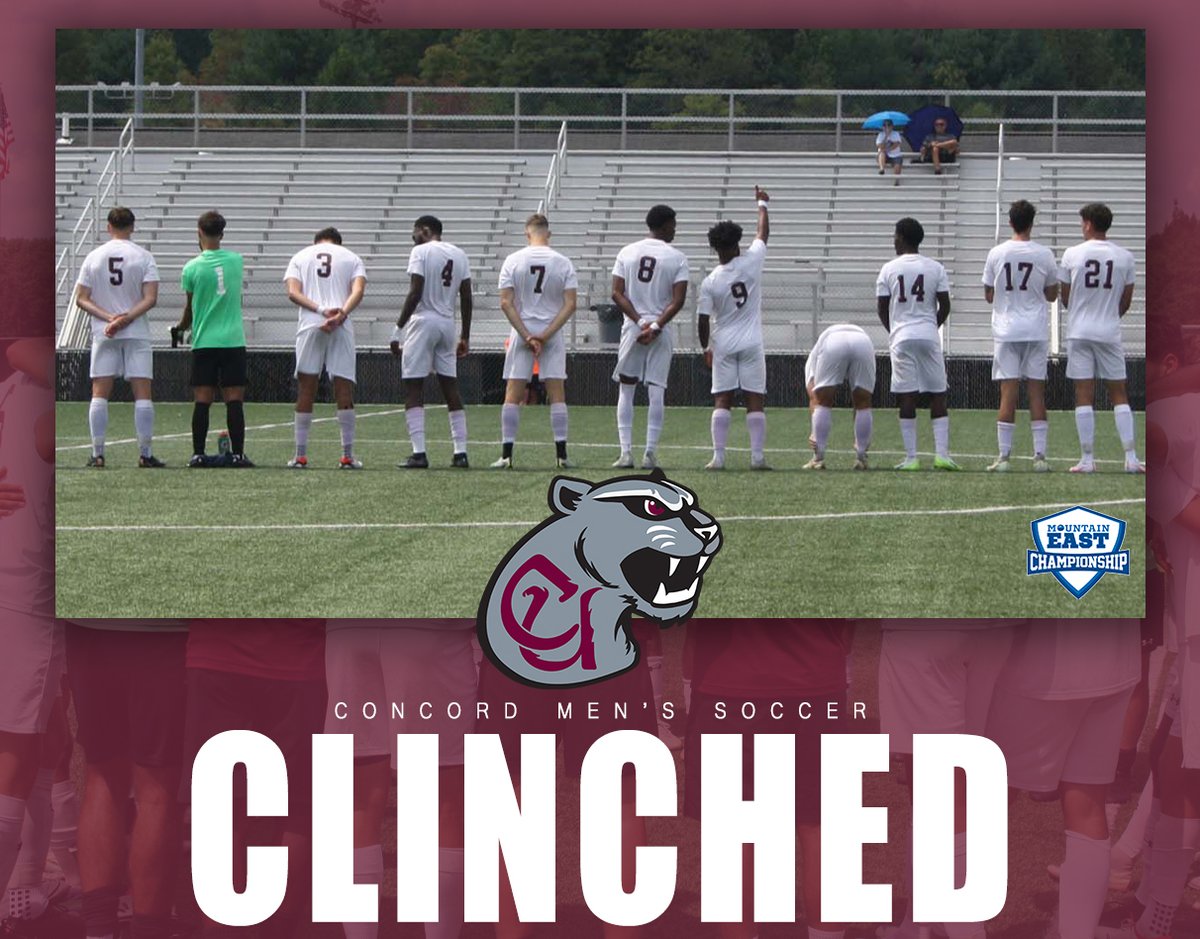 WE'RE IN! Sunday will be the first ever conference tournament home game for Concord. CU hosts West Virginia Wesleyan 4:00 p.m. Sunday at the YMCA Cline Complex in Beckley