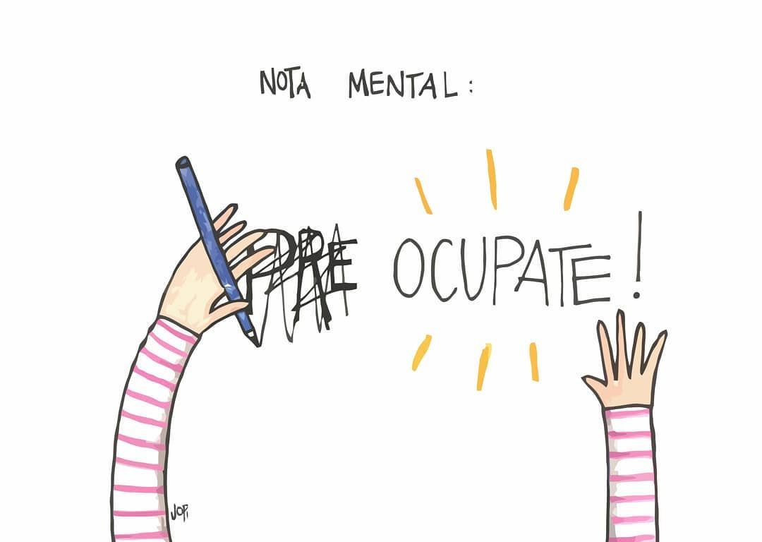 SinapsisEsp's tweet photo. Trata de ocuparte en ves de preocuparte.
Si la acción lleva a la felicidad, también te saca de tus penas.
#saludmental #ocuparse #preocuparse #psicoterapia https://t.co/R6frSzkKgD