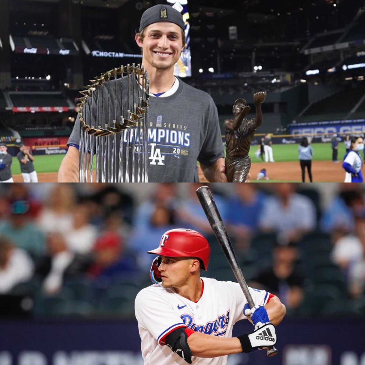 mlbelites_'s tweet photo. Corey Seager is the first player in MLB history to win World Series MVP in both leagues. https://t.co/jd0f38P60i