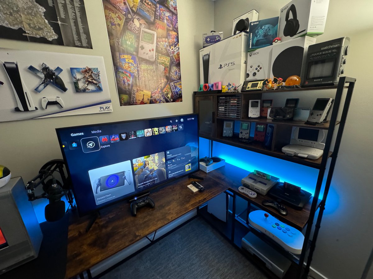 Padgettville's tweet photo. Game room 2.0 is in full effect. https://t.co/JQu5HrDFoy