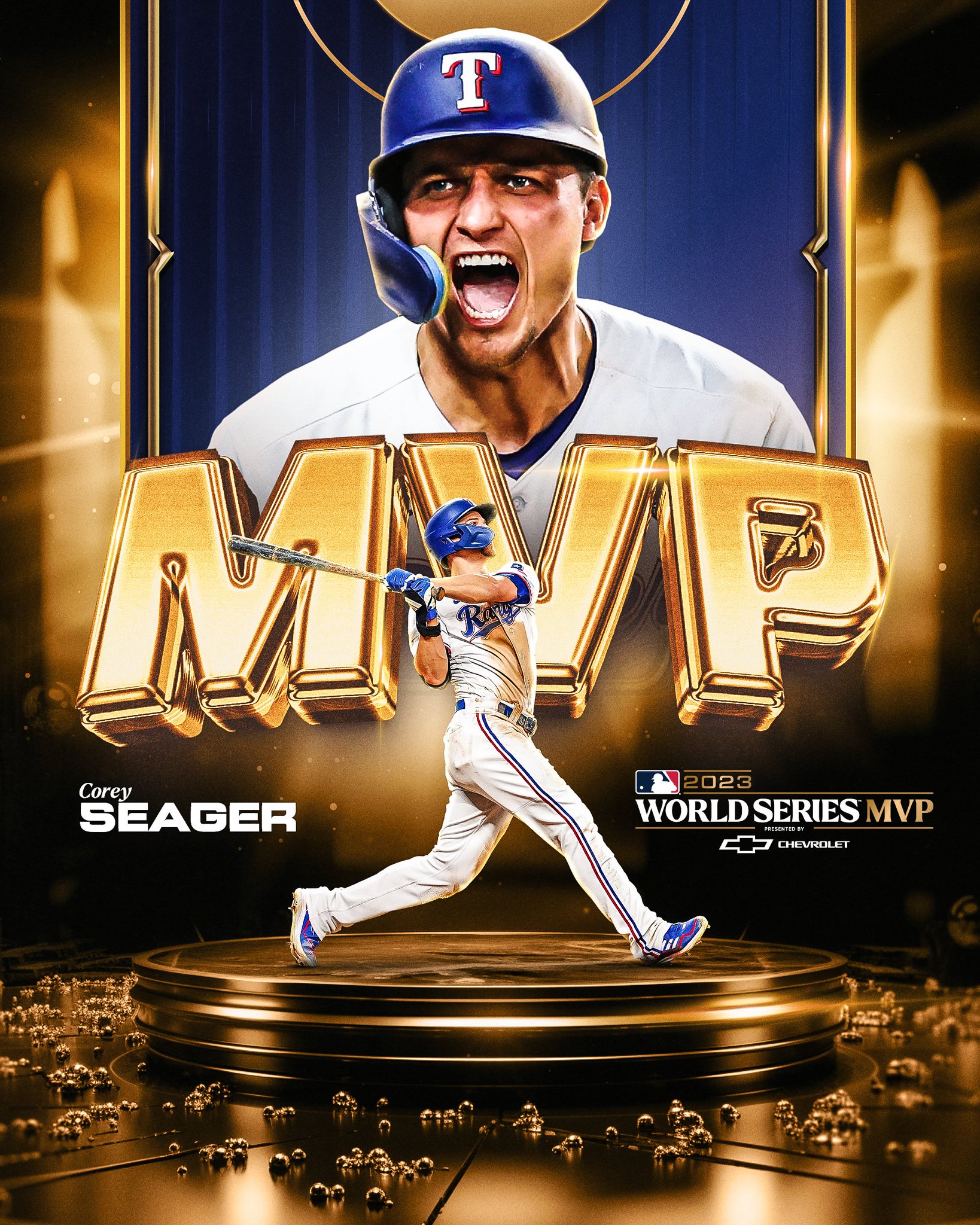 祝WS MVP!! Corey Seager シーガー　直筆サイン　ジャージ 祝WS MVP!! Corey Seager シーガー 直筆サイン ジャージ