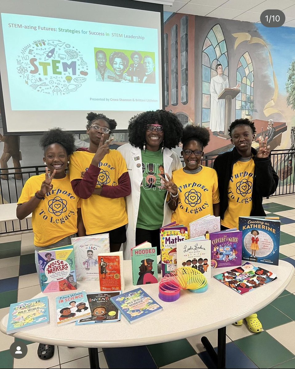 Cre_Shannon's tweet photo. Happy National Authors Day💛 My aspiration is to journey across the globe and spread my passion for STEM among young readers through my children’s book. #STEMInspiresMe
Dream BIG Future STEM Leaders👩🏾🔬 #stem #scientist #author #phdlife #womeninSTEM #steam #literacy #education https://t.co/0qJ44CHnlG